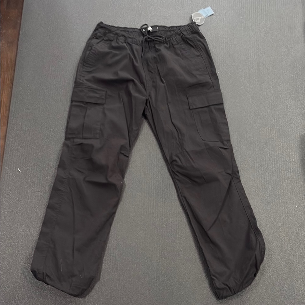 Hollister Men's Black Cargo Pants